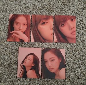 Blackpink ktl puzzle piece photocards